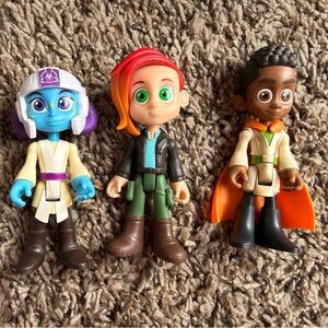 Adventure Heroes Action Figure Trio